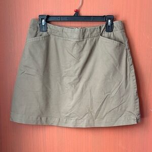 Nike Golf Khaki Skort 10/M
